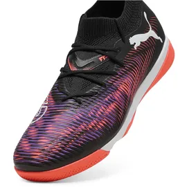 Puma Future 8 Match It IN Herren Black/White/Glowing Red 46,5