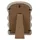 Home Styling Dekorativer Spiegel 18 x 26 cm Beige