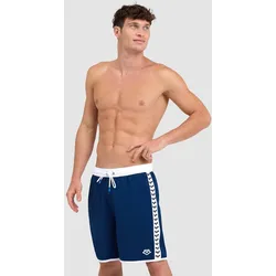 Icons Team Stripe Unisex Bermuda Shorts - Navy-white - L