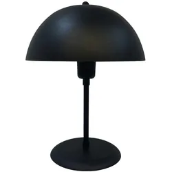 Bamyum Lipeo Kleine Tischlampe 30cm, Pilz Lampe Metall, Orange Lampe