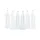 Partydeco Folie Polyester Girlande Quasten Weiß 200 cm