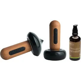 Eleeels S2 Hot Stone Massage Kollektion - Schwarz/Braun