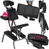 Massagestuhl Tattoostuhl Behandlungsstuhl Massagebank mit Tasche Therapiestuhl