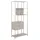 Actona Bücherregal 77 x 35 x 185 cm Grau