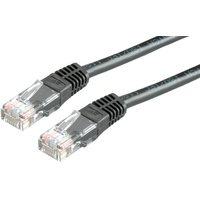 Roline Patchkabel Kat.5e (Class D) UTP, schwarz, 5 m