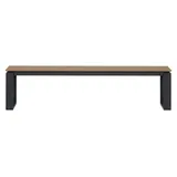 VCM Martinus 180 x 36 cm Walnuss-Dekor