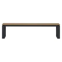 VCM Martinus 180 x 36 cm Walnuss-Dekor