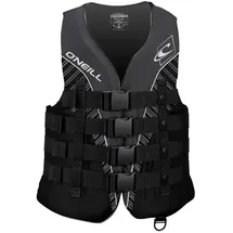 O'Neill Superlite 50N CE Schwimmweste Schwarz/Smoke/Weiß L