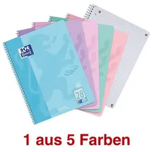 Oxford Collegeblock TOUCH kariert mit Rand DIN A4 mit Rand, 1 Block
