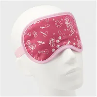 BEAZZ Schlafmaske Schlafmaske, Augenmaske, Schlafbrille - Urlaub, Bequem - Perfekte Abdunklung, 1-tlg., HANDMADE IN GERMANY rosa