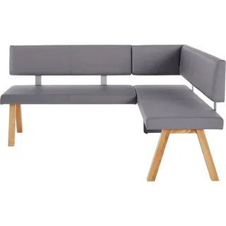 Kunstleder langer Schenkel links eiche geölt/grau