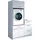 laundreezy Mehrzweckschrank-Set 118 x 200 x 68 cm Weiß