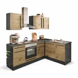 BASIC by Balculina Winkelküche L-Form 220 x 175 cm beige