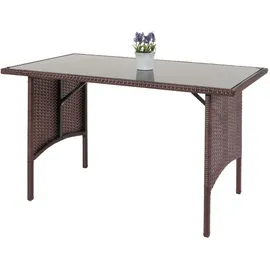 Proregal Gartentisch 60 x 112 x 68,5 cm Braun