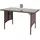 Proregal Gartentisch 60 x 112 x 68,5 cm Braun