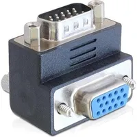 DeLock Adapter VGA male / female 90° gewinkelt