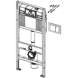 TECE WC-Set TECEbase 3in1 Bauhöhe 1120 mm