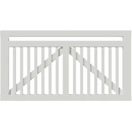 Plus Tor Linea 150 x 80 cm RAL 9010 Weiß