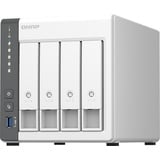 QNAP TS-433-4G (0 TB), NAS, Weiss