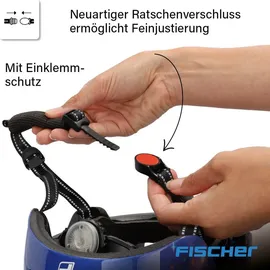 Fischer Plus Explorer S/M Kinder blau 2021
