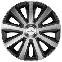Goodyear Radzierblende Memphis Carbon 38 cm (15 Zoll) schwarz silber 4 Stück