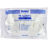 Romed P.E. Folienhandschuhe 100 Stück)