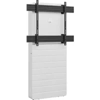 Hagor CON-Line W 75 - 86" Medienstele Boden-Wand-Montage