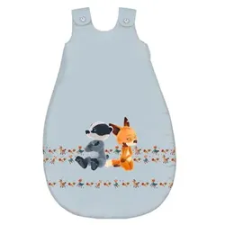 bebella vital Ganzjahresschlafsack Mama Fuchs & Papa Dachs Verärgert, 70 cm,90 cm,110 cm