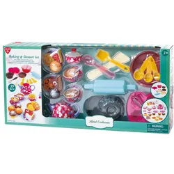 Back- und Dessert-Set (metall)