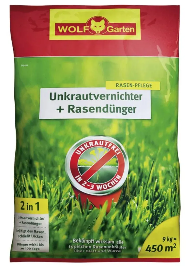 WOLF-Garten SQ 450 Unkrautvernichter plus Rasendnger 9 kg (Juni 2026  Preise) | Preisvergleich bei billiger.de