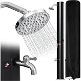 Solardusche 35L(mit Schutzabdeckung) Pooldusche Sommerdusche Gartendusche Außendusche