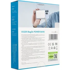 VEGER Powerbank Weiss