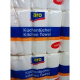 16 Rollen Küchenpapier Küchenrollen hochweiß 3-lagig Premium Qualität 51 Blatt