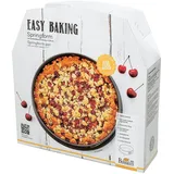 RBV Birkmann Birkmann Easy Baking, Springform Ø 28 cm, runde Kuchenform mit hohem Rand, antihaft, auslaufsicher, 881037