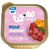 wow.pet Junior Rind mit Kürbis 11 x 150 g
