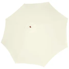vidaXL Sonnenschirm 300 x 258 cm Sandweiß