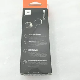 JBL T205 schwarz