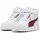 Puma Shuffle Downtown Mid AC+ PS Kinder Weiß/Regal Rot/Gold 33