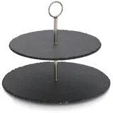 Zeller Etagere 2-stufig Zeller, Ø 30 X 23 cm)