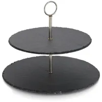 Zeller Etagere 2-stufig Zeller, Ø 30 X 23 cm)