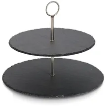 Zeller Etagere 2-stufig Zeller, Ø 30 X 23 cm)