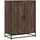 vidaXL Schuhschrank 75 x 97,5 x 38 cm Eichen-Optik / braun