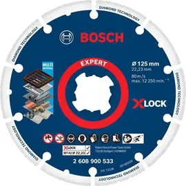 Bosch X-Lock Expert Diamond Metal 125 x 22,23 mm 2608900533