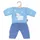 Heless Puppen-Eisbär-Pullover mit Jeans Blau/Weiß (2934)