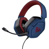Trust GXT492SM Carus Headset für verschiedene Plattformen - Blau/Rot