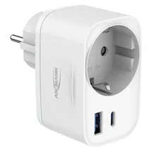 Ansmann HS220 USB C & USB A Ladegerät zum Schnellladen