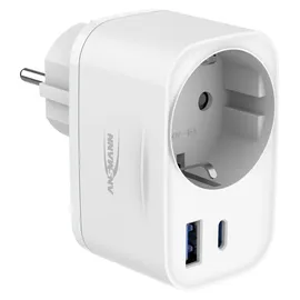 Ansmann HS220 USB C & USB A Ladegerät zum Schnellladen