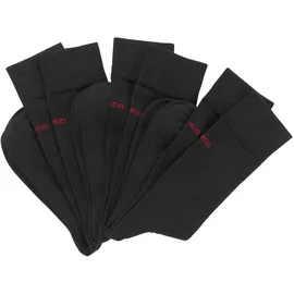 Hugo Socken, mit Label-Detail im 3er-Pack Modell UNI COLORS', Black, 39-42