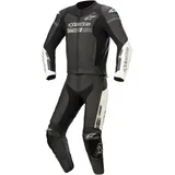Alpinestars GP Force Chaser, Lederkombi 2tlg. - Schwarz/Weiß - 52