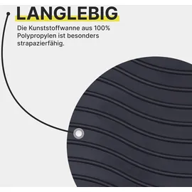 BestLivings Schuhabtropfschale Fußmatte Schuhschale L 50 x 38 cm 2er Pack